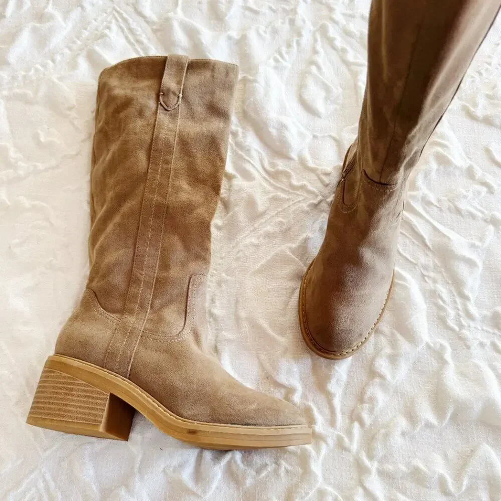 Splendid Vivie Suede Boots Size 6 New